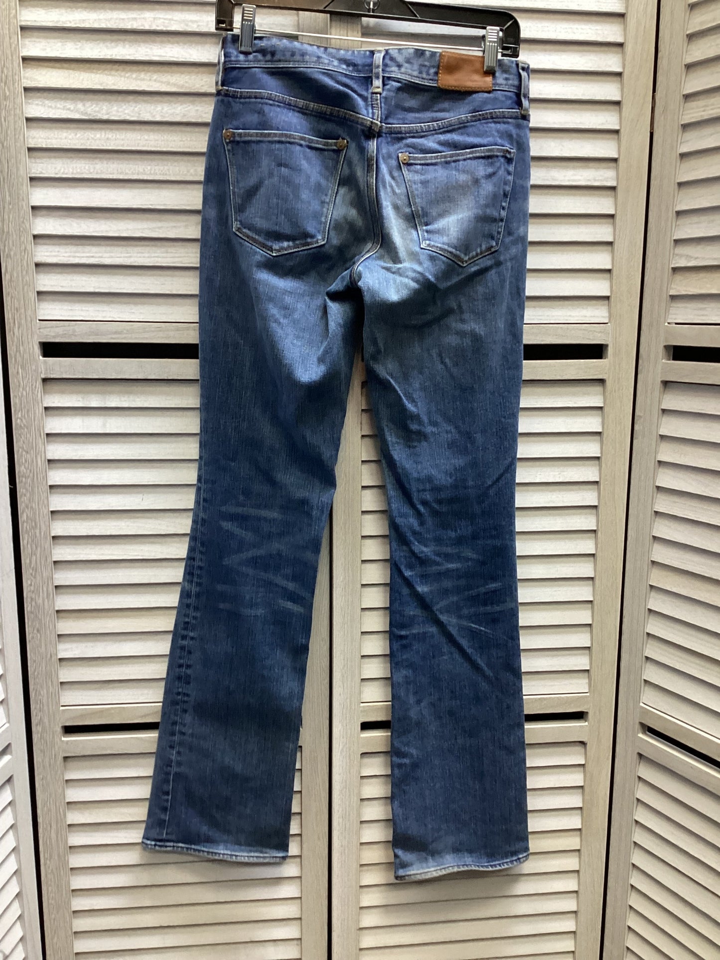 Jeans Skinny By Madewell In Blue Denim, Size: 4