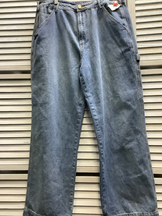 Denim Jeans Relaxed/boyfriend Fashion Nova, Size 16