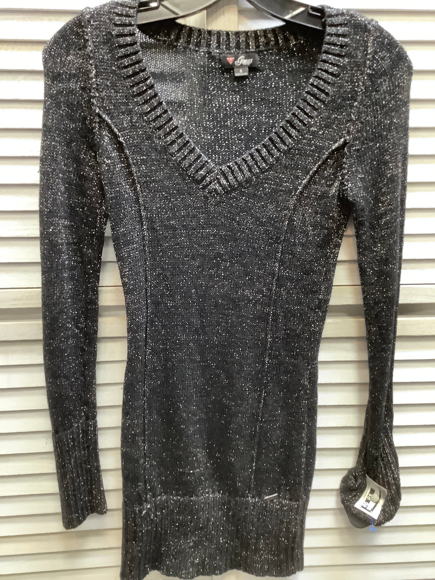 Black Top Long Sleeve Guess, Size S