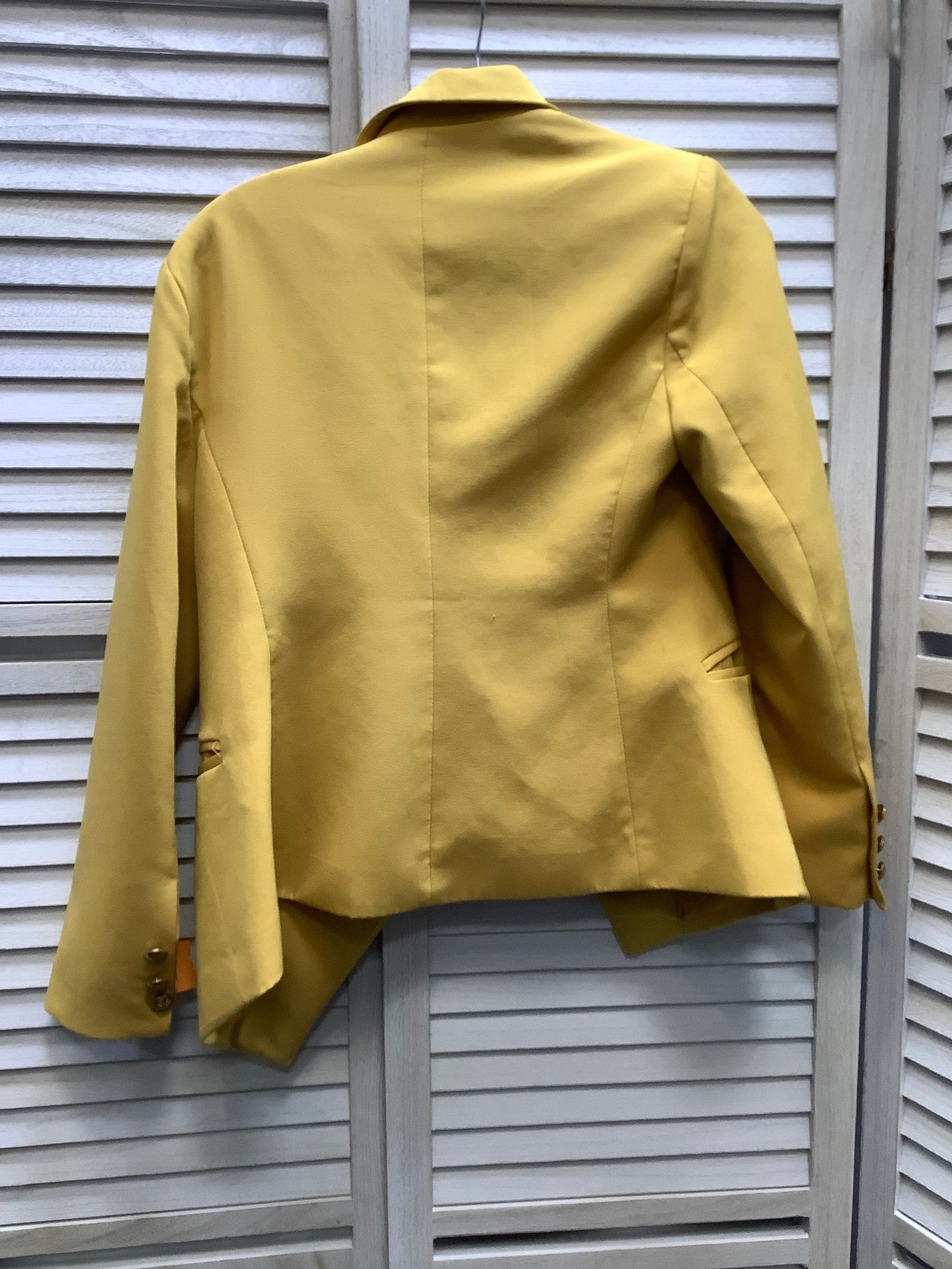 Yellow Blazer Clothes Mentor, Size S
