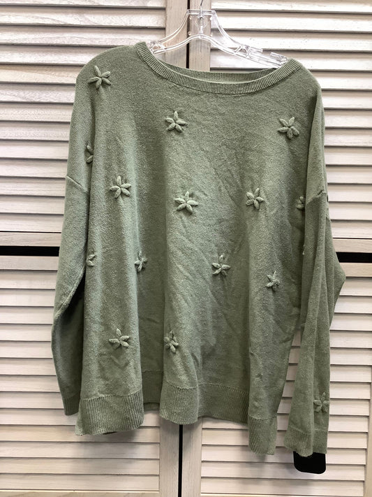 Sweater By J. Jill In Green, Size: Xl