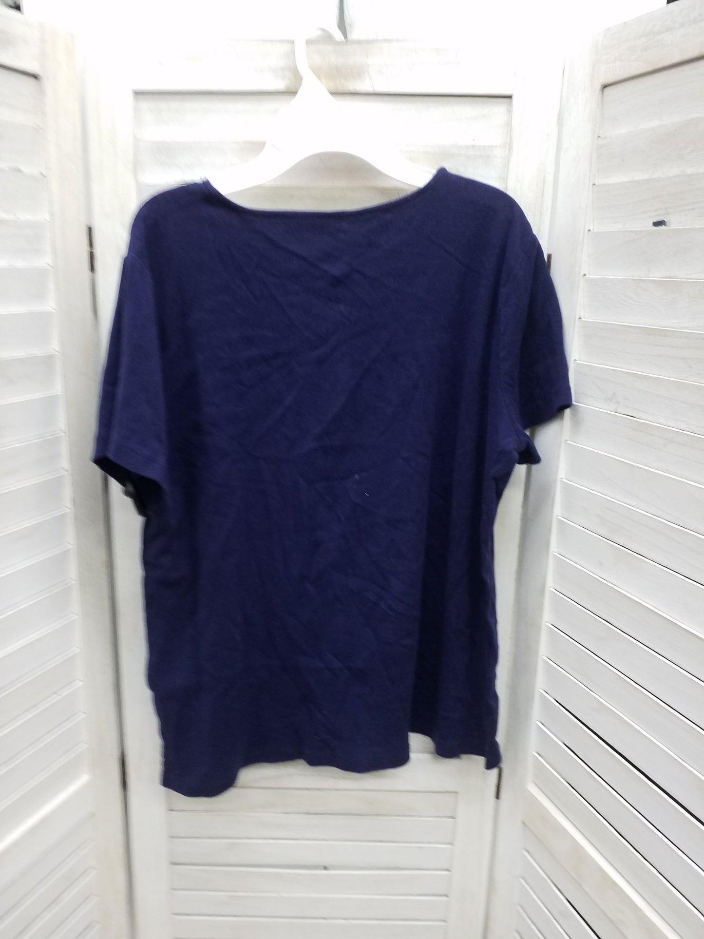 Top Short Sleeve Basic By Jones New York  Size: 5