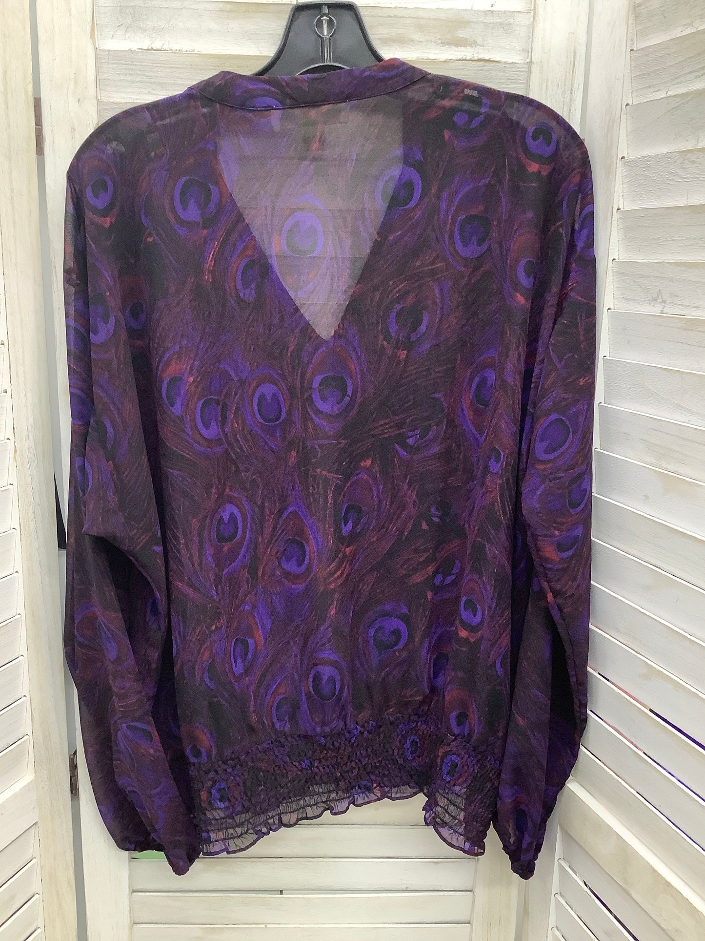 Multi-colored Top Long Sleeve Michael Kors, Size Xl