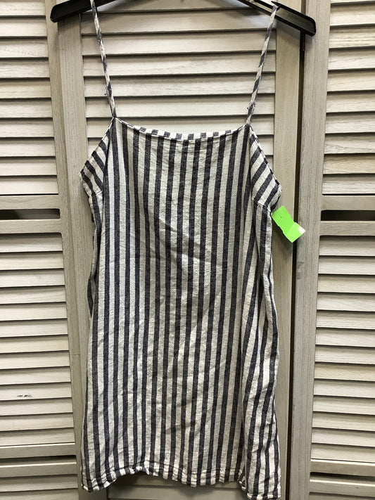 Striped Pattern Dress Casual Short A New Day, Size S