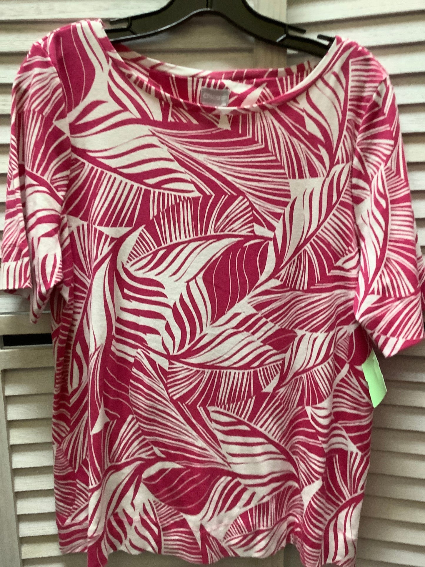 Top Short Sleeve By Chicos  Size: L