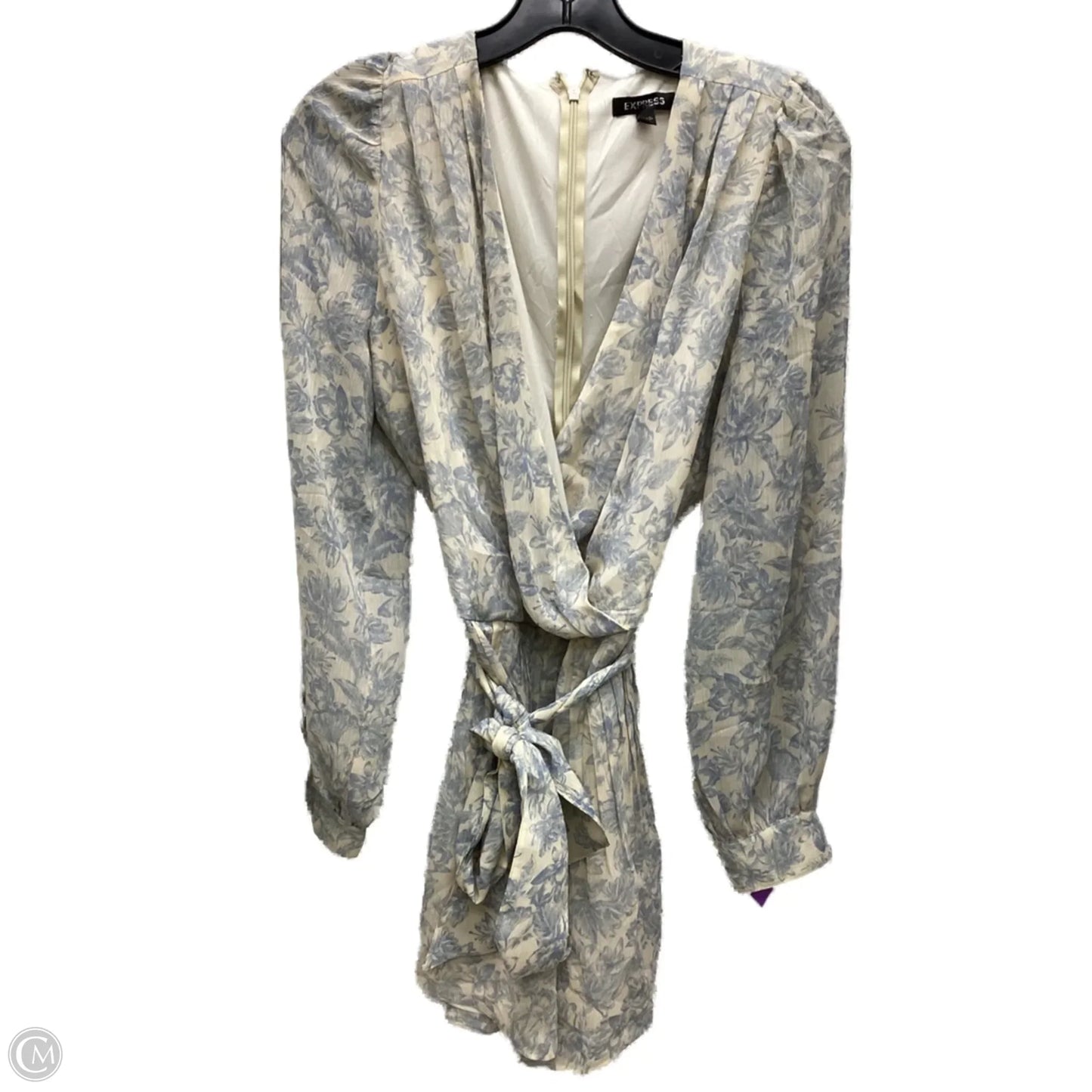 Romper By Express In Floral Print, Size: S