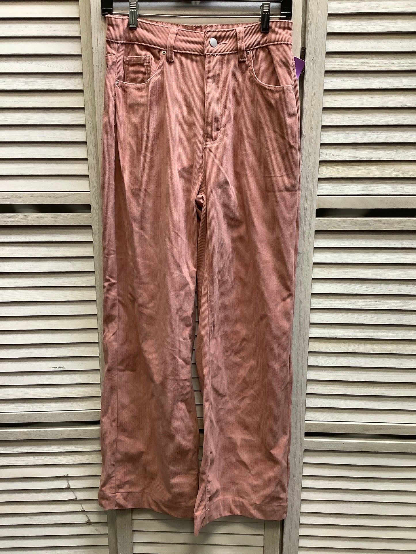 Pink Pants Corduroy Shein, Size M