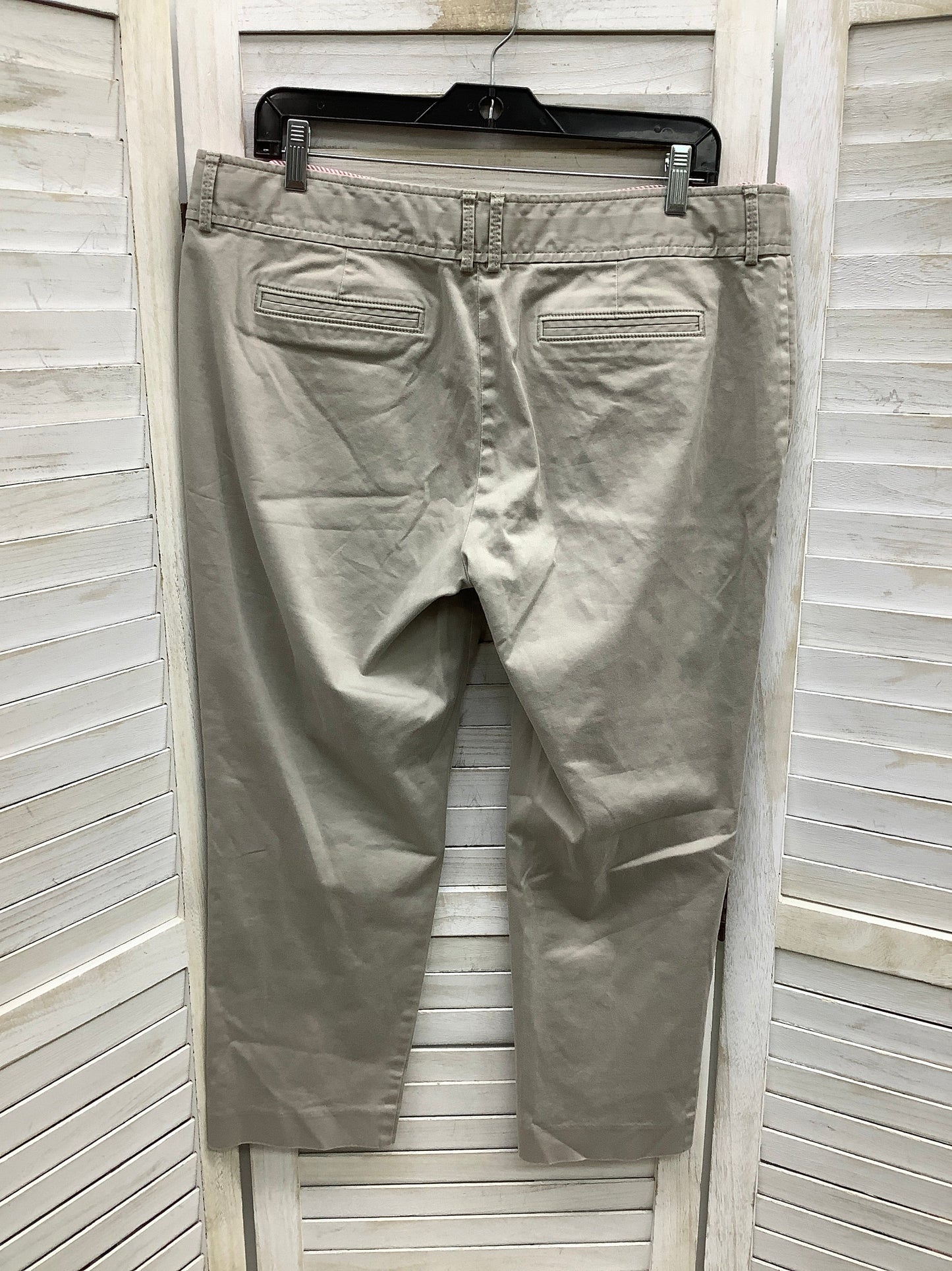 Beige Pants Chinos & Khakis Banana Republic, Size 14