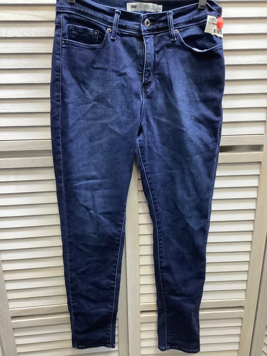 Blue Denim Jeans Skinny Levis, Size 10