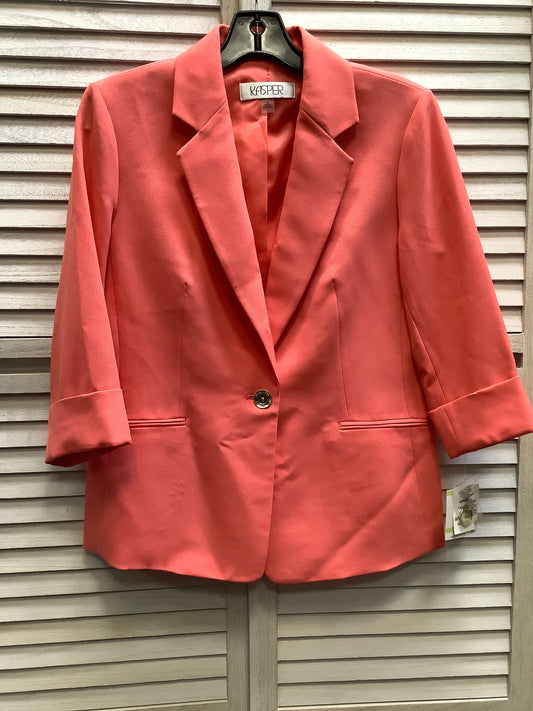 Peach Blazer Kasper, Size 4