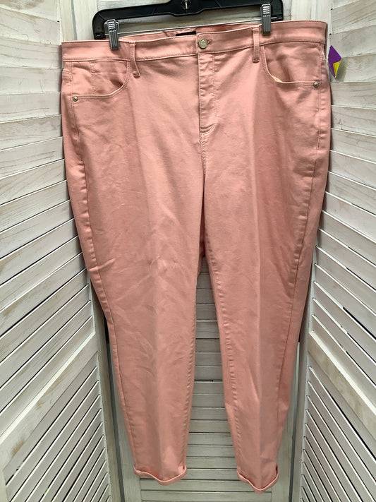 Capris By Talbots In Pink, Size: 18