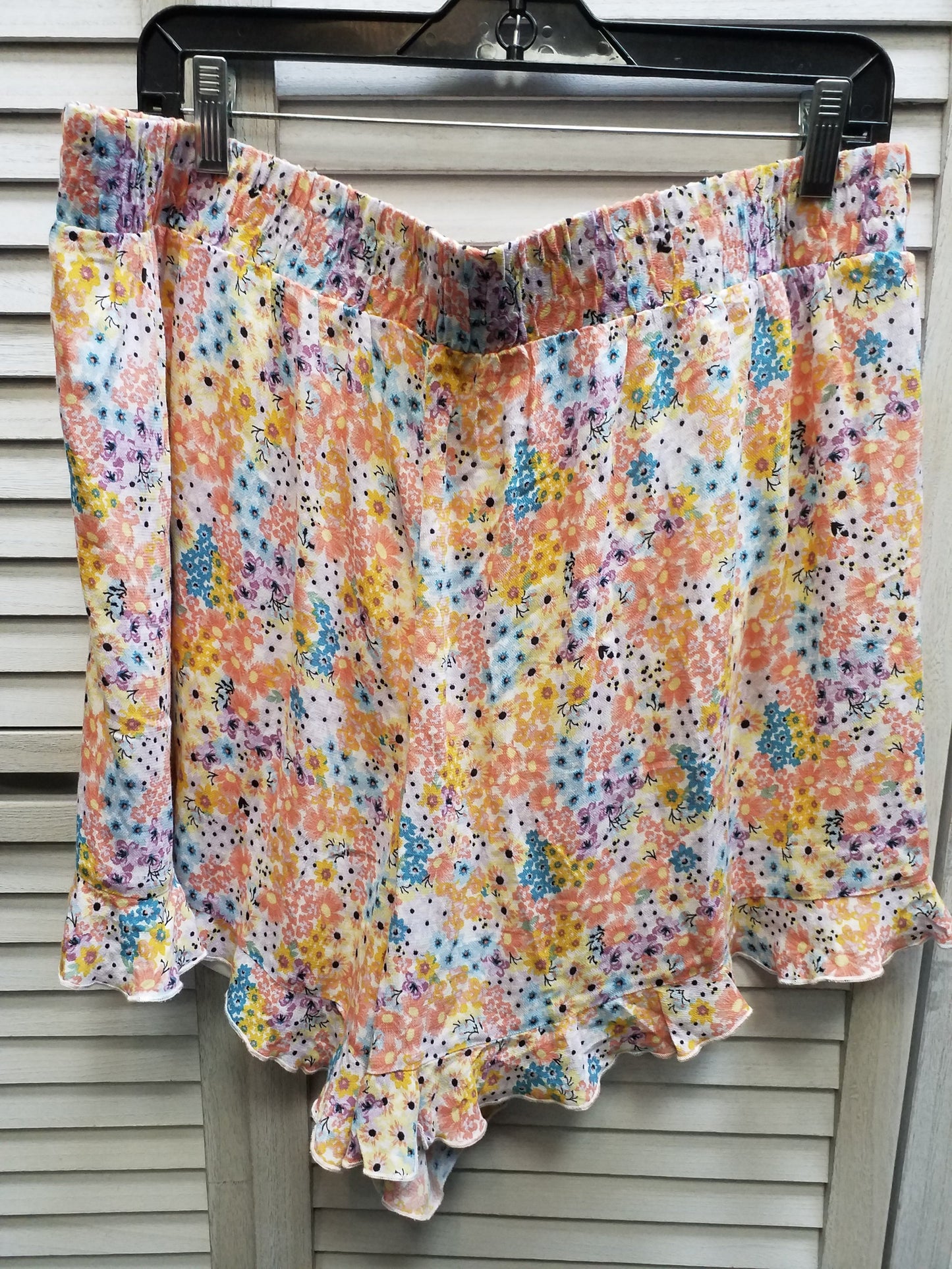 Floral Print Shorts Torrid, Size 1x