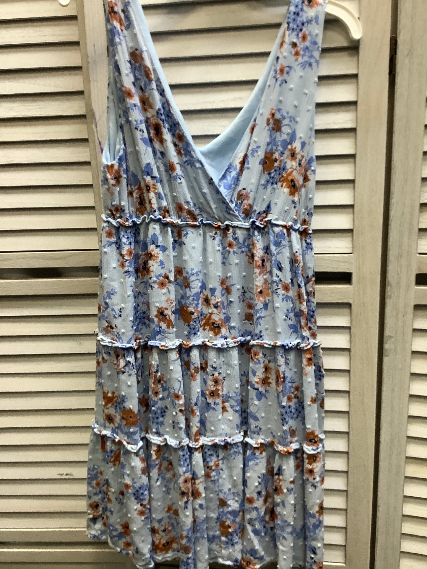 Floral Print Dress Casual Short Altard State, Size S