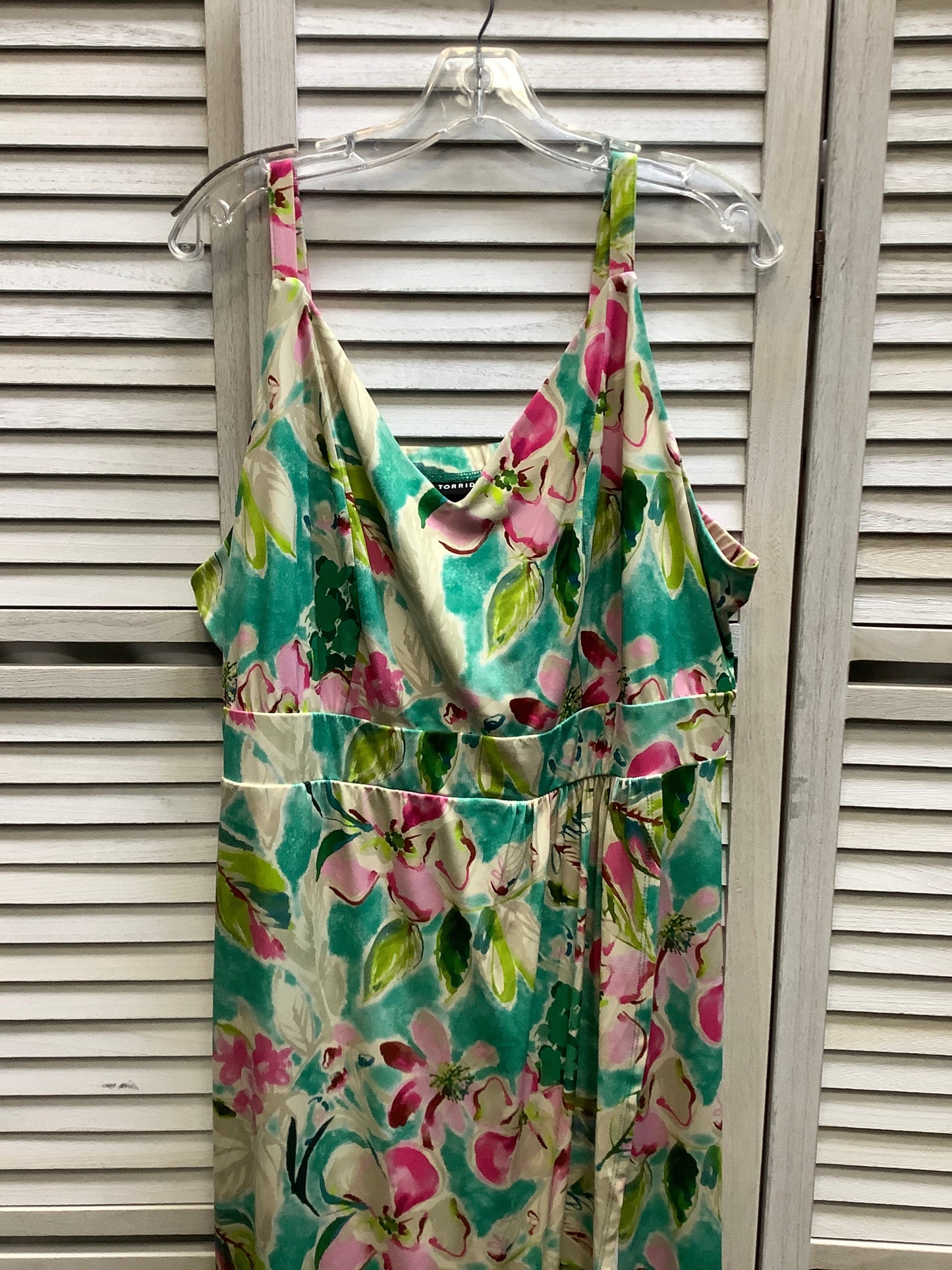 Floral Print Dress Casual Maxi Torrid, Size 2x