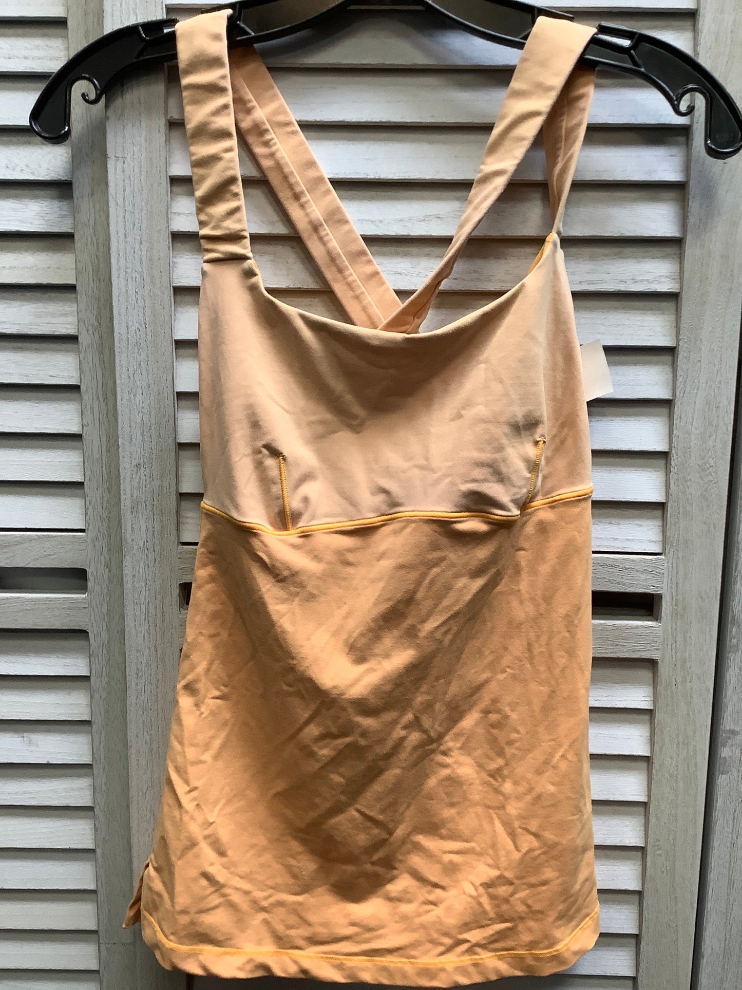 Orange Athletic Tank Top Lululemon, Size 4