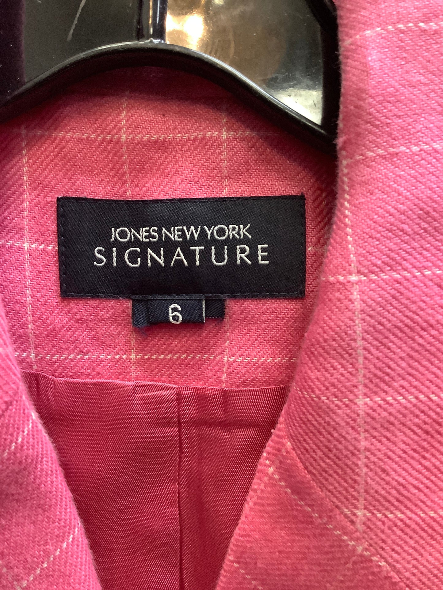 Pink Blazer Jones New York, Size 6
