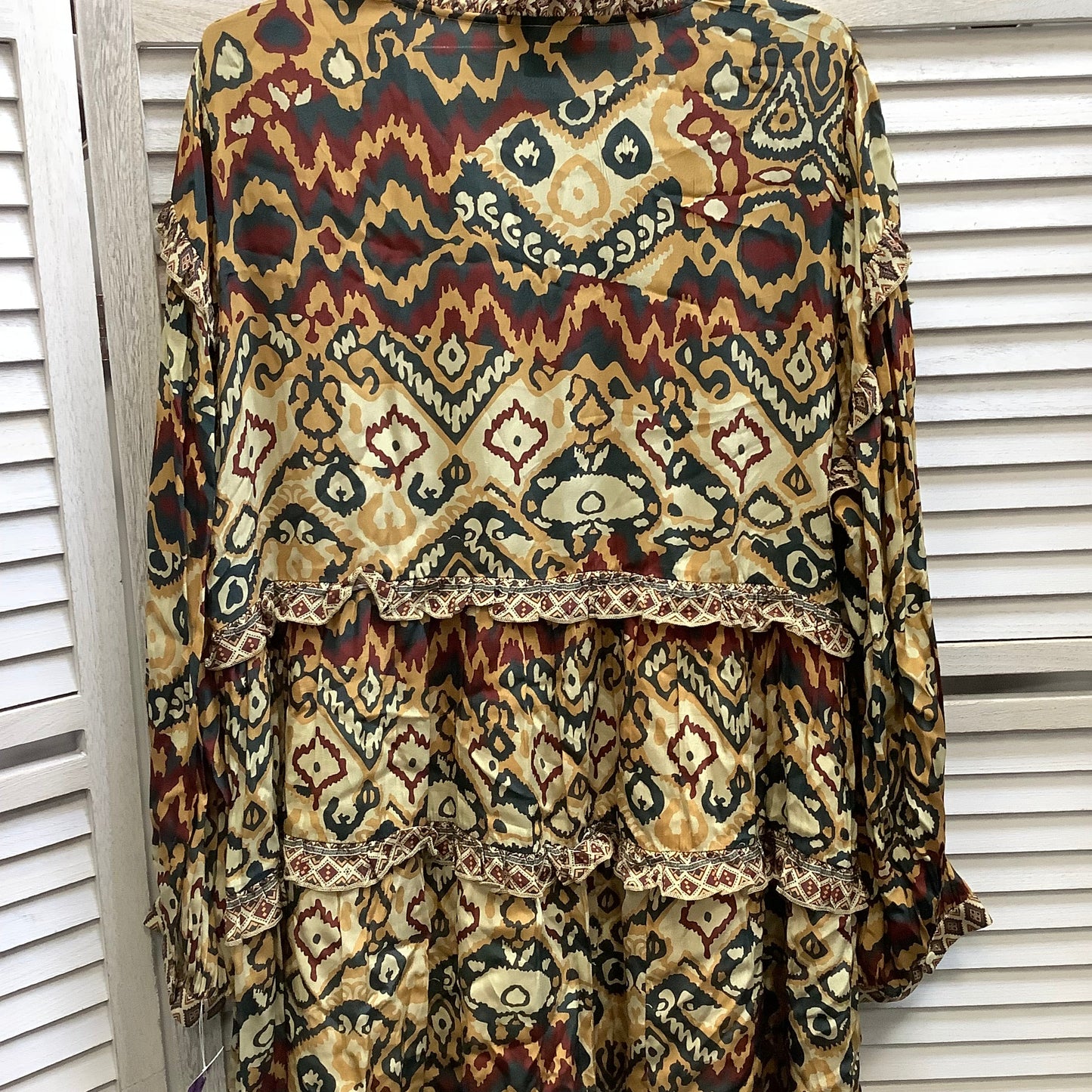 Multi-colored Dress Casual Short Anthropologie, Size Xl