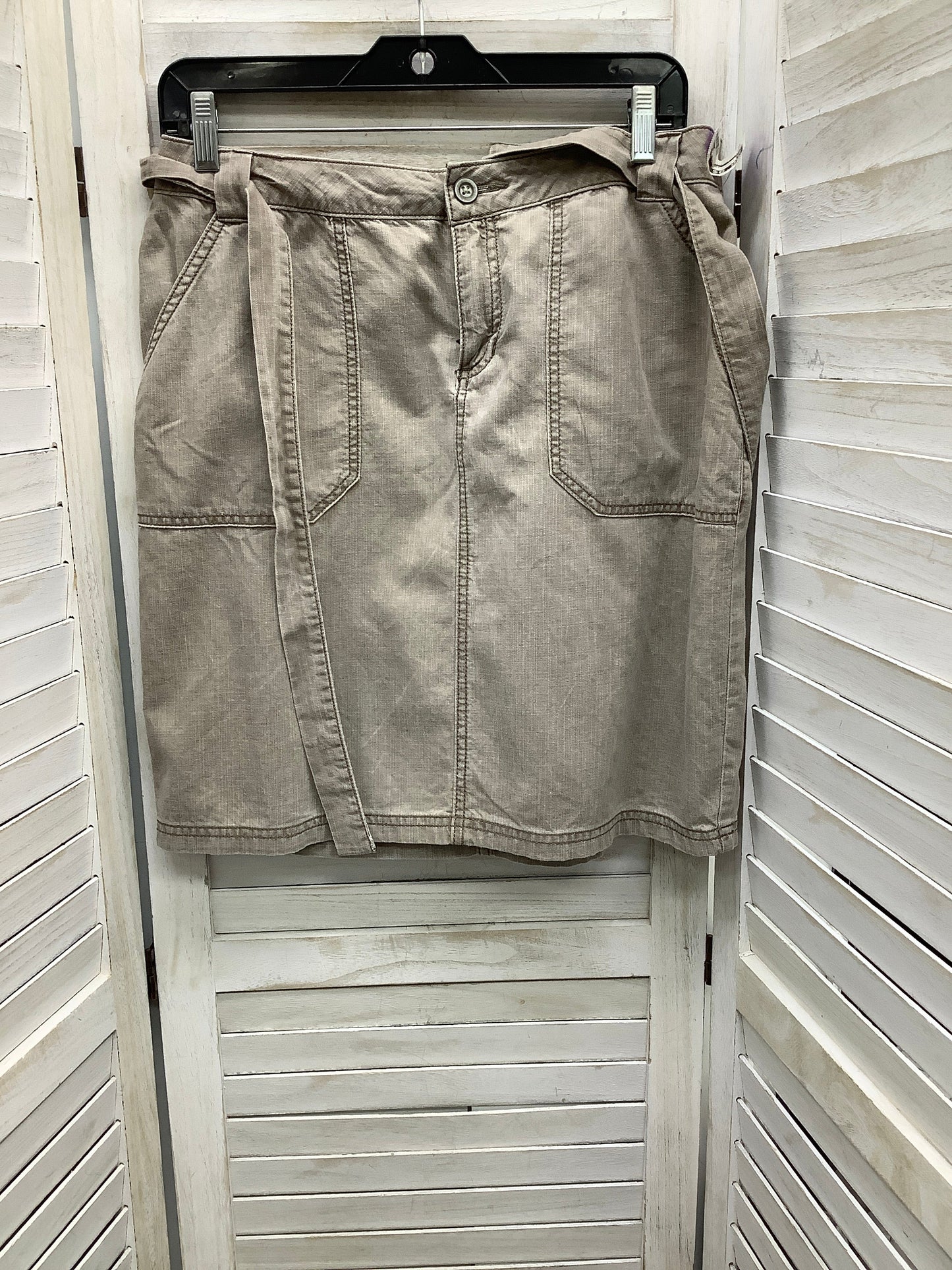 Skirt Mini & Short By Sonoma In Tan, Size: 10