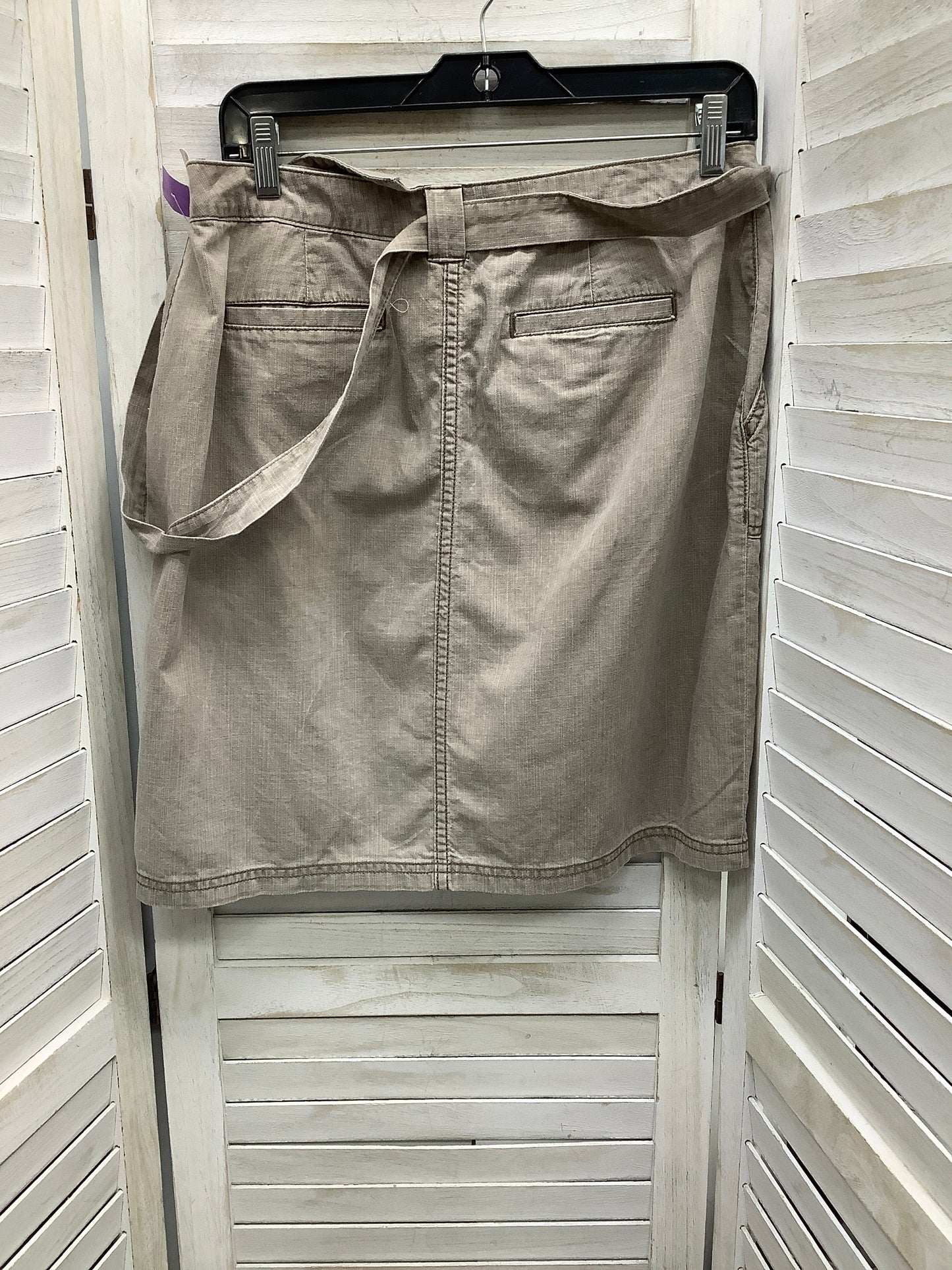 Skirt Mini & Short By Sonoma In Tan, Size: 10