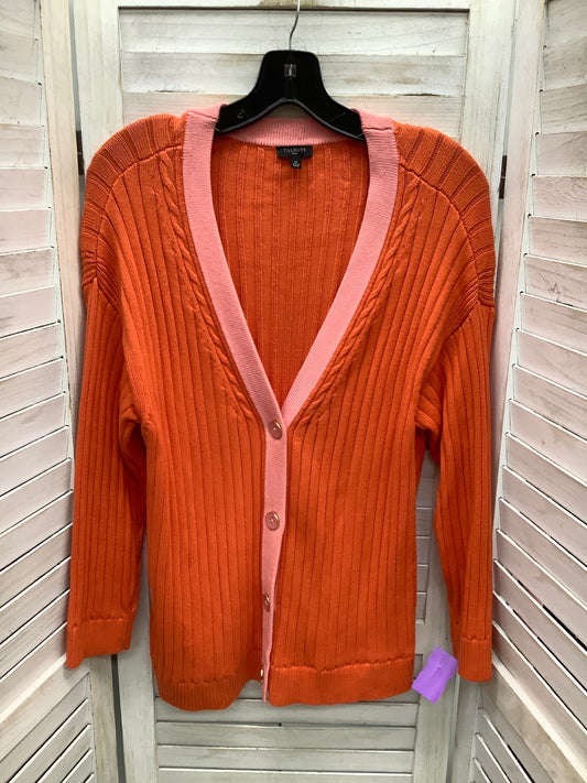 Orange Cardigan Talbots, Size 1x