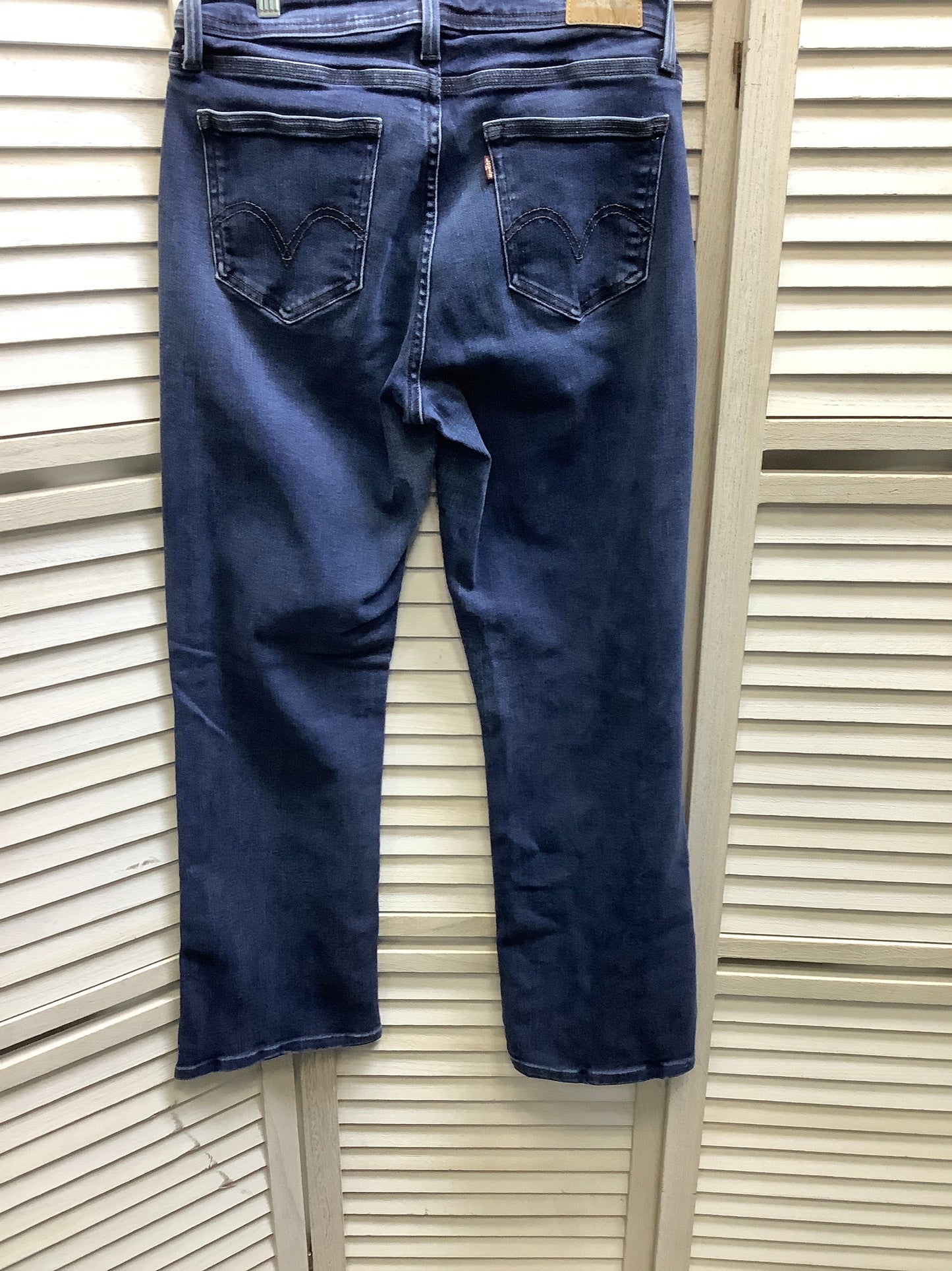 Blue Denim Jeans Boot Cut Levis, Size 10