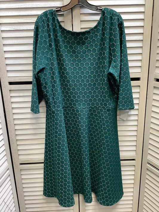 Dress Casual Short By Leota In Green, Size: 2x