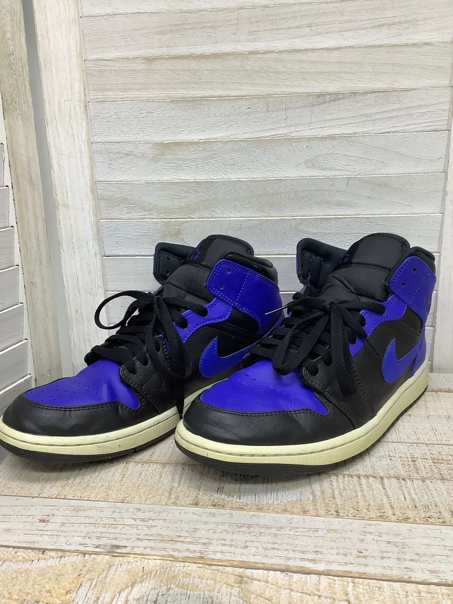 Shoes Sneakers By Nike In Black & Blue, Size: 10.5