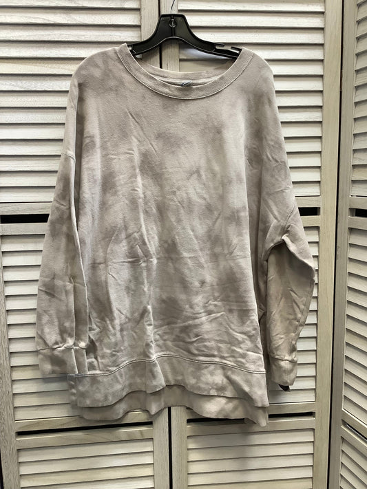 Sweatshirt Crewneck By Old Navy In Grey, Size: Xl