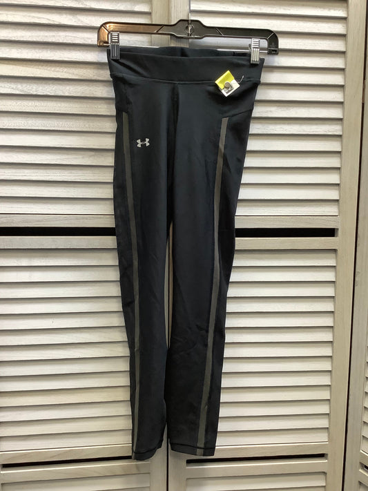 Athletic Leggings By Under Armour In Black, Size: Xs