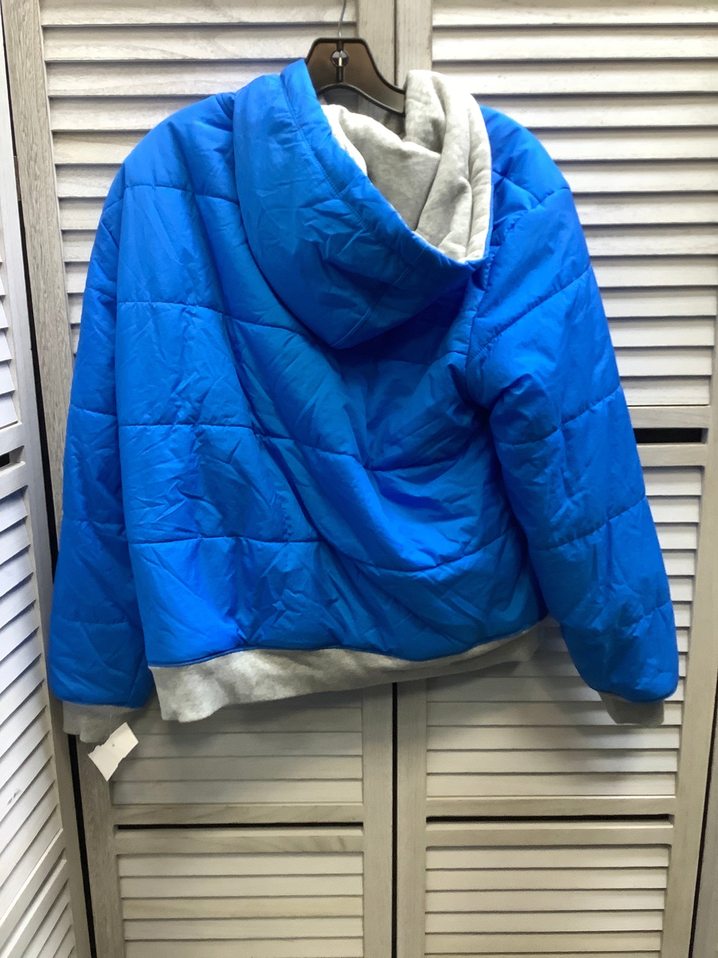 Coat Puffer & Quilted By Champion In Blue, Size: M