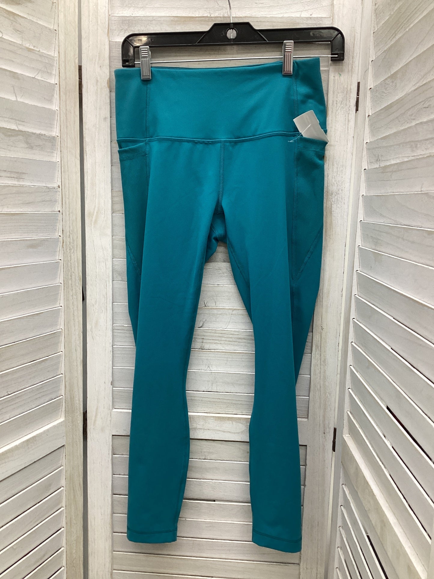 Athletic Leggings By 90 Degrees By Reflex In Teal, Size: M