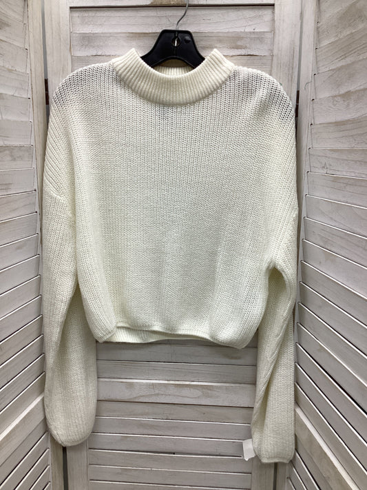 Sweater By Divided In Cream, Size: L