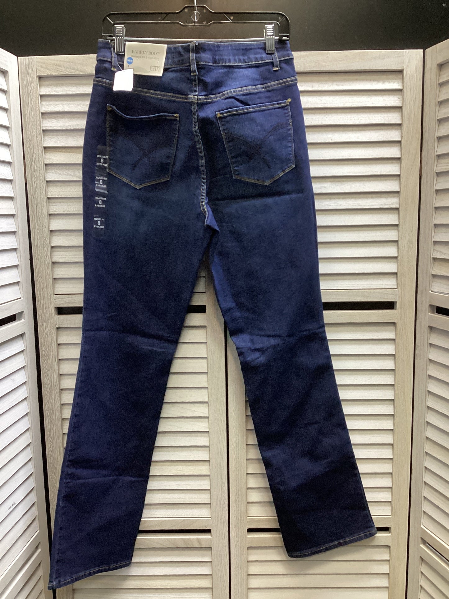 Jeans Boot Cut By Christopher And Banks In Blue Denim, Size: 8