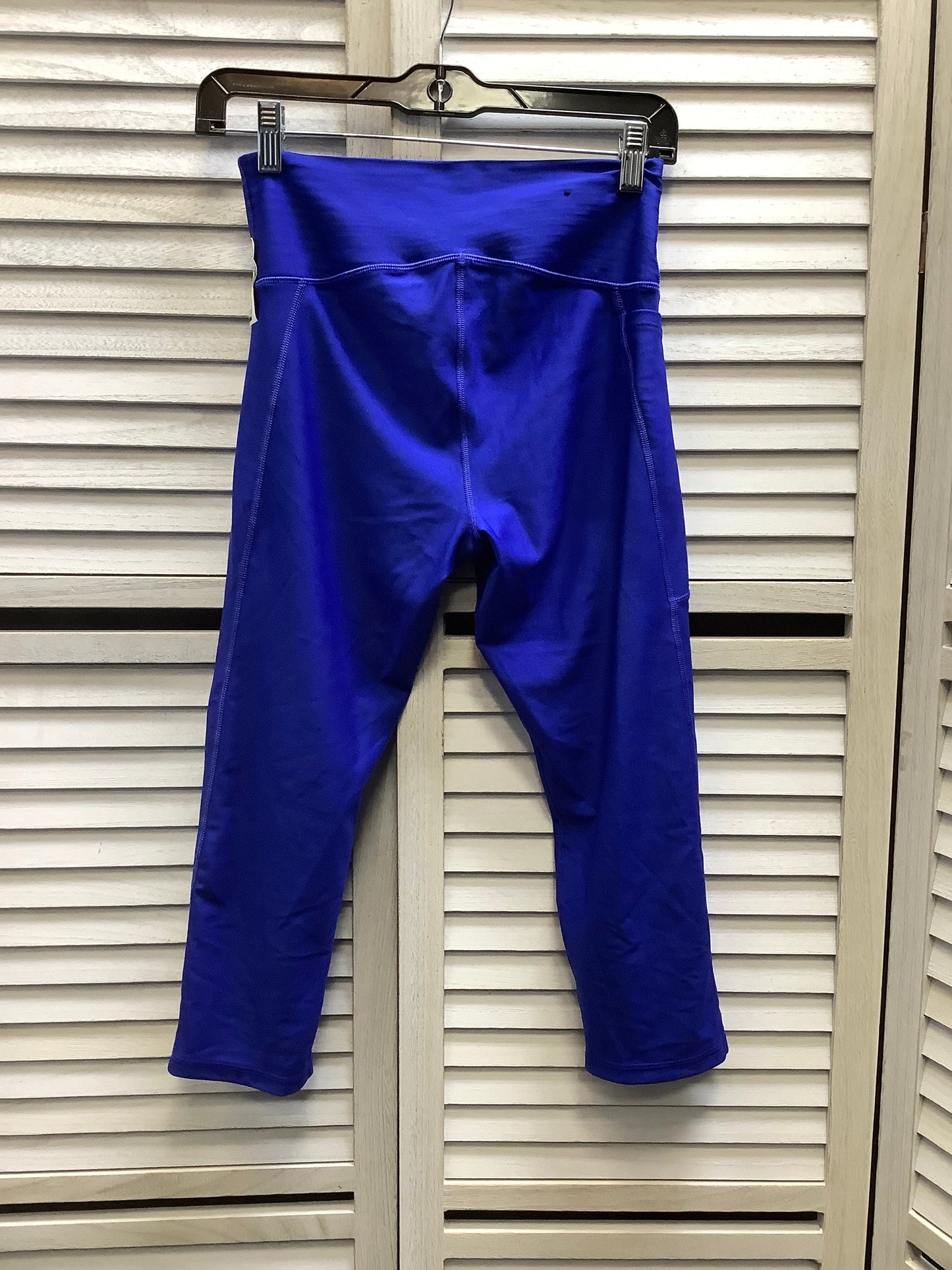 Athletic Leggings By Under Armour In Blue, Size: M