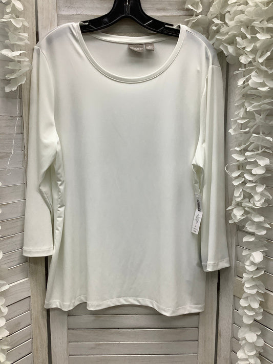 Top Long Sleeve Basic By Chicos  Size: L