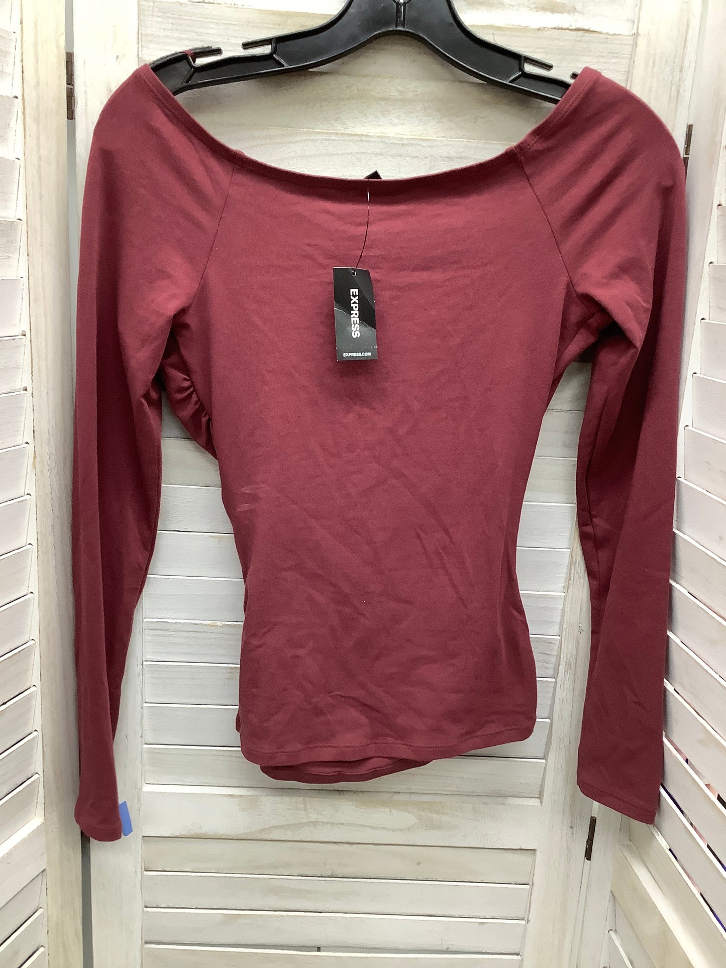 Blush Top Long Sleeve Express, Size S