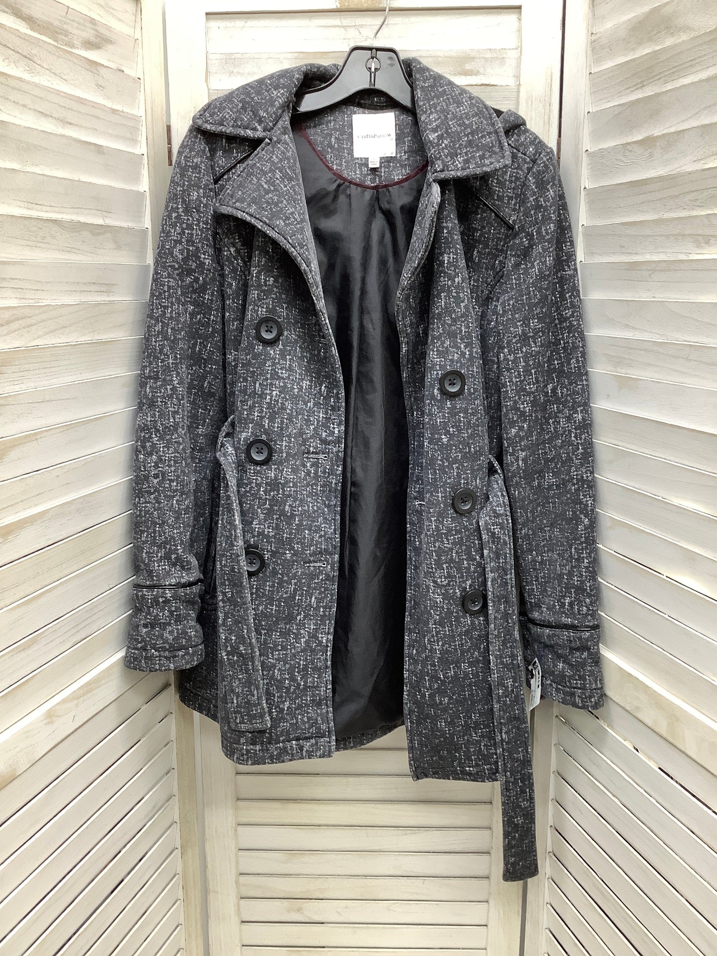 Coat Peacoat By Croft And Barrow  Size: S