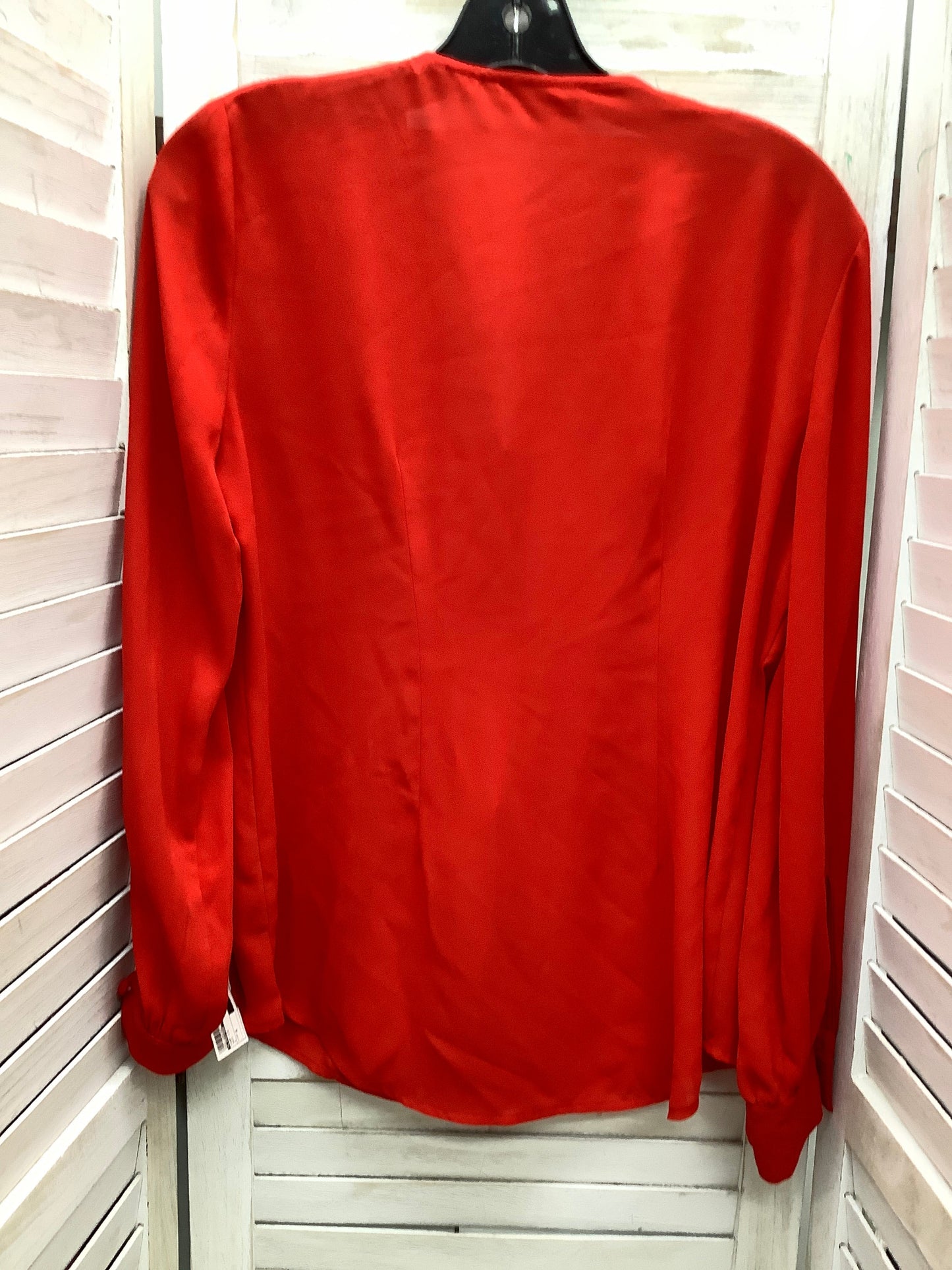 Top Long Sleeve By Limited In Red, Size: S