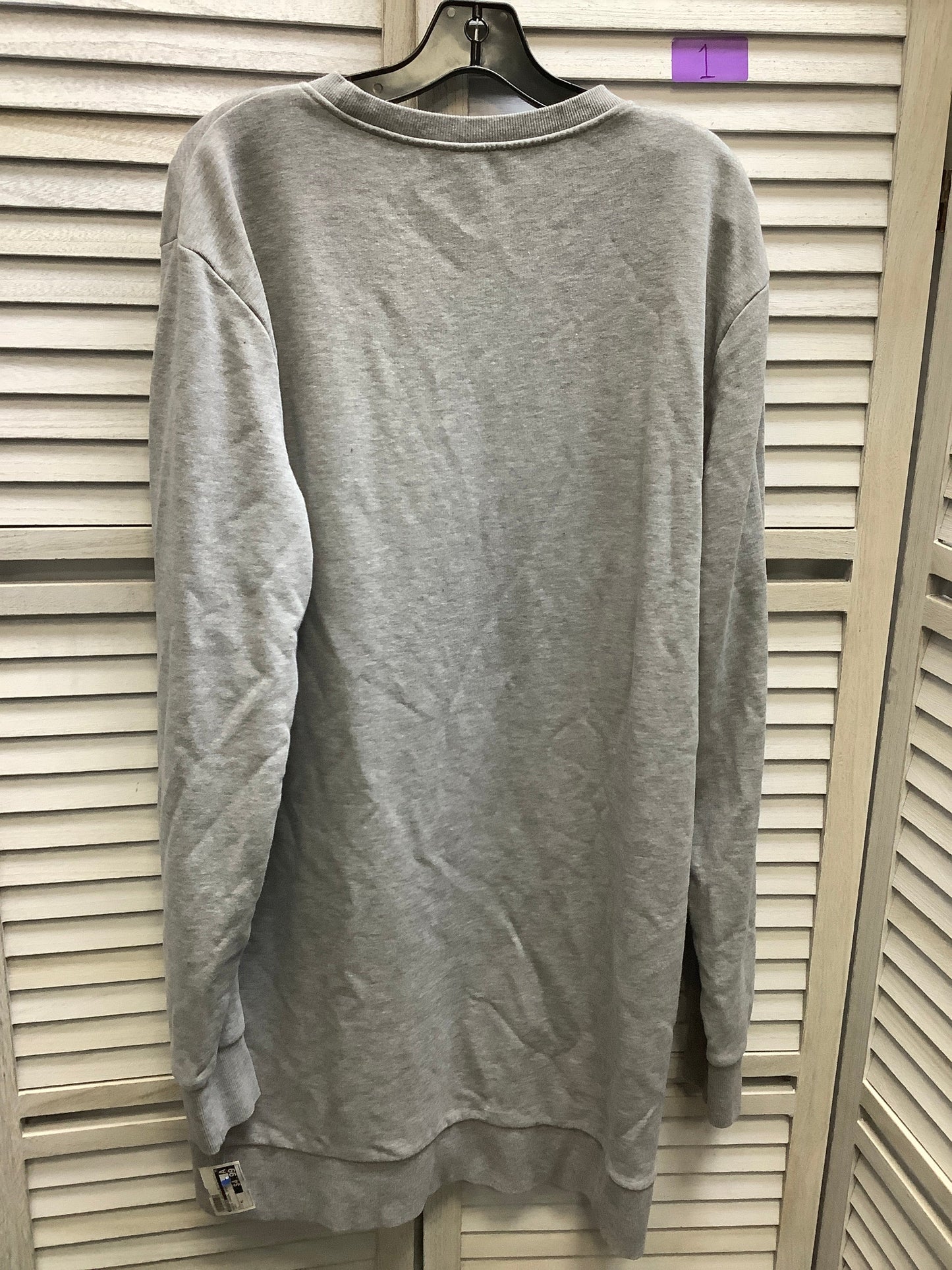 Grey Dress Casual Short Divided, Size Xl