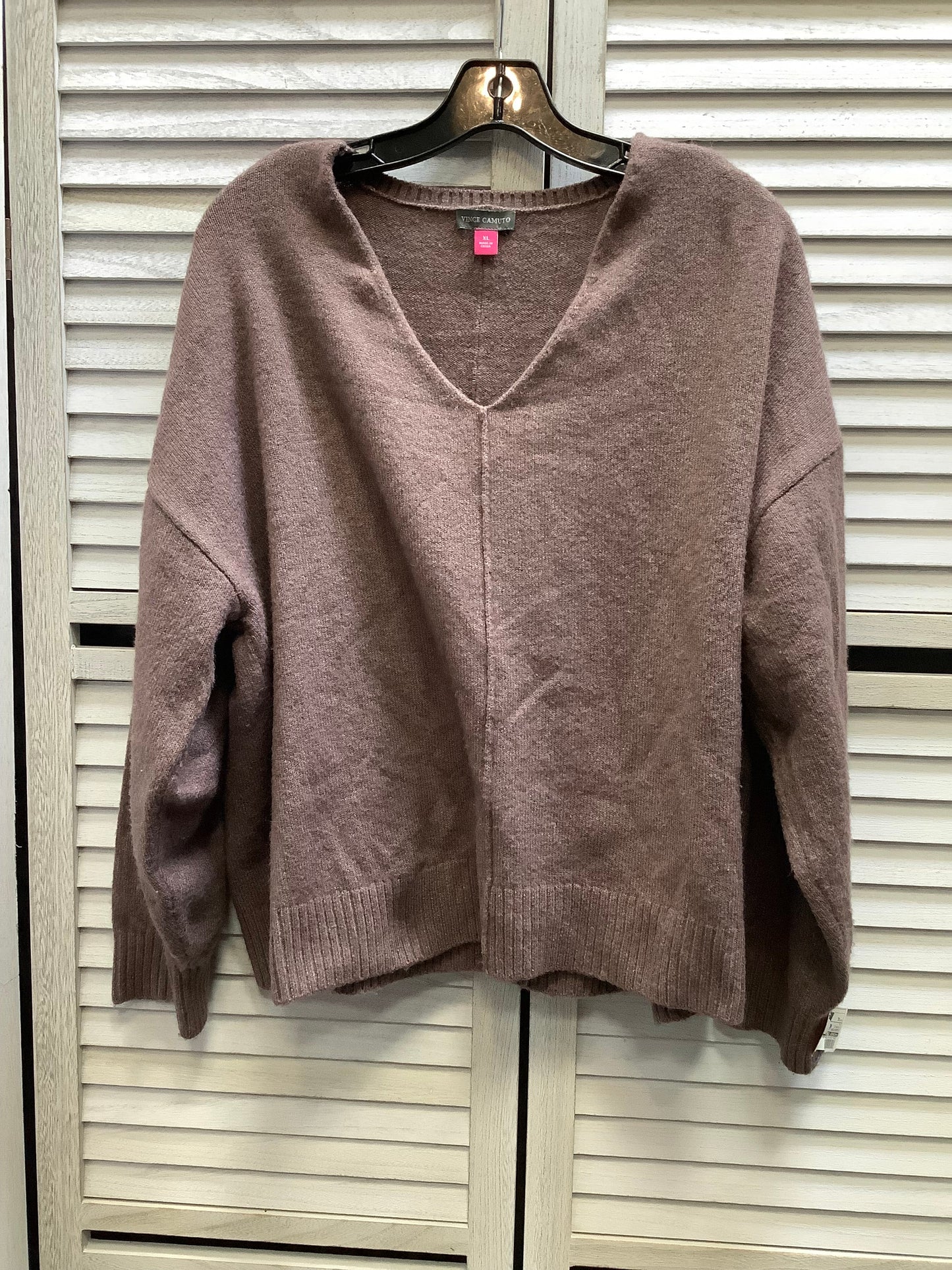 Sweater By Vince Camuto In Purple, Size: Xl