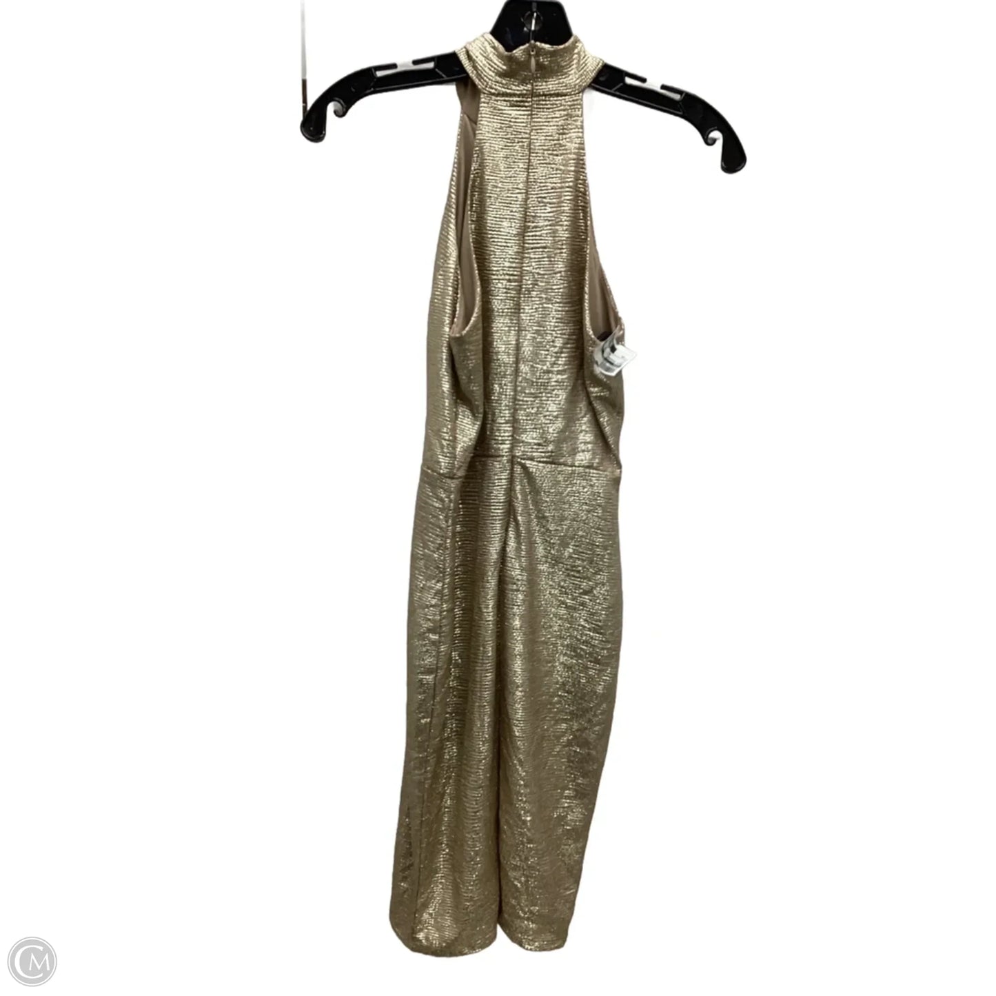 Dress Casual Short By Lulus In Gold, Size: Xs