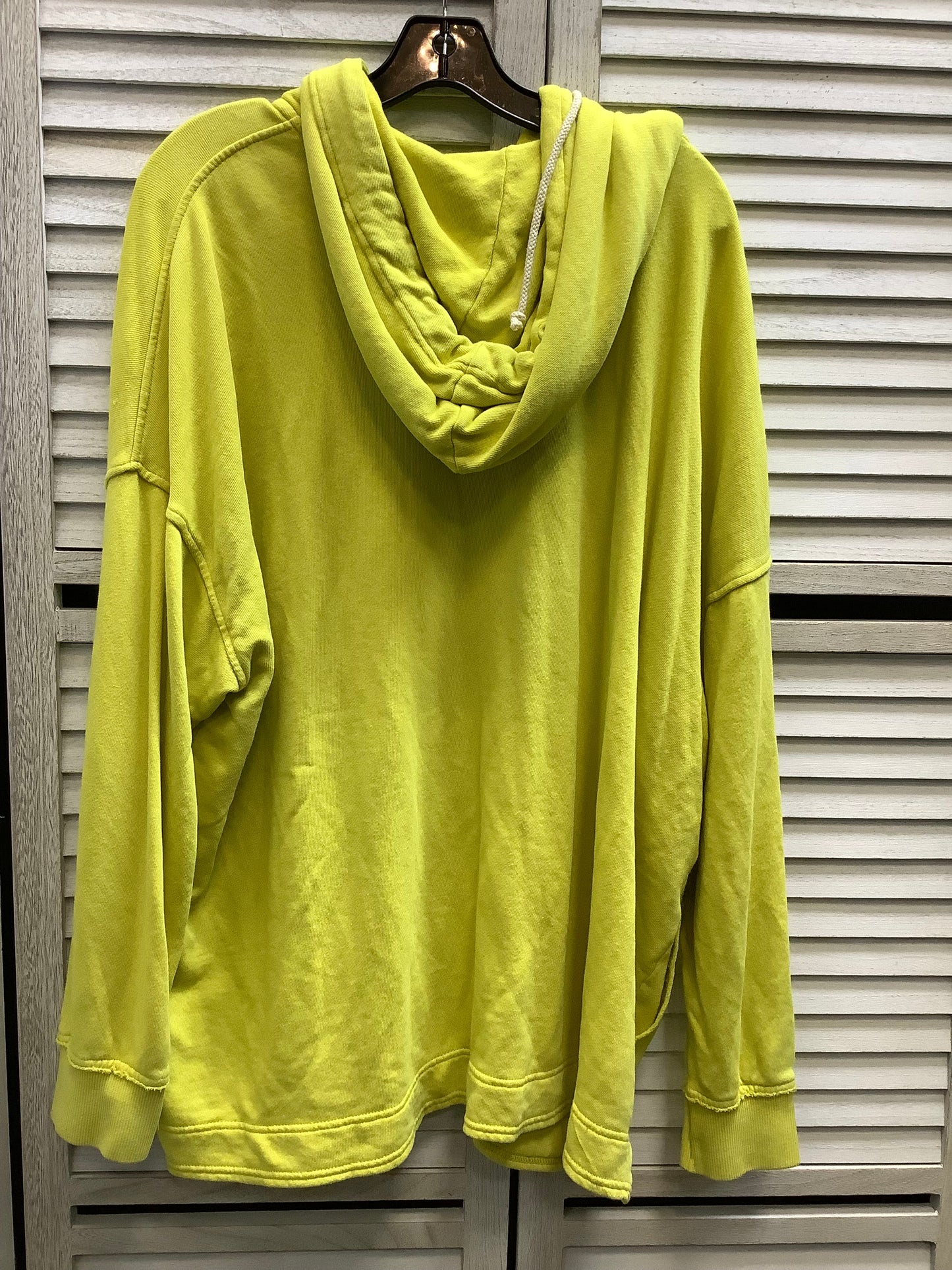 Sweatshirt Hoodie By Aerie In Yellow, Size: Xl