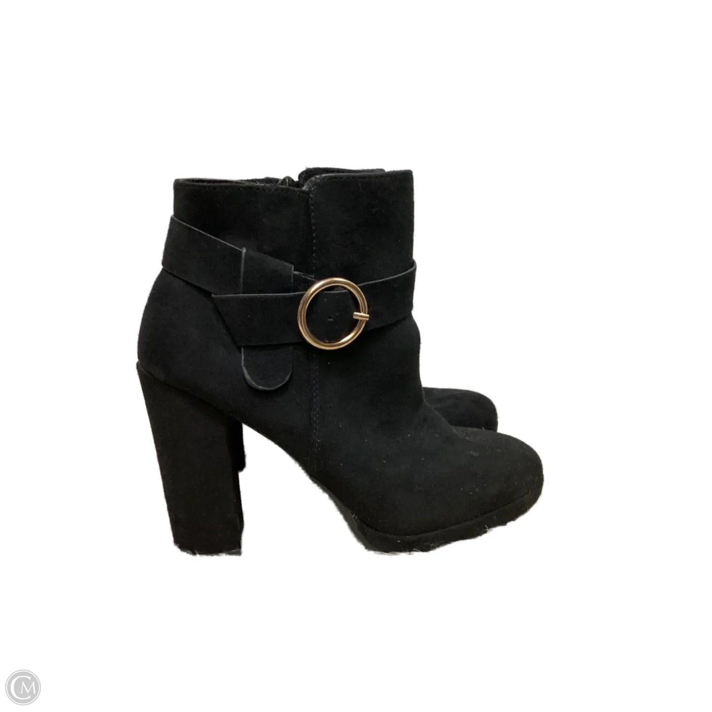 Boots Ankle Heels By Lc Lauren Conrad In Black, Size: 6.5