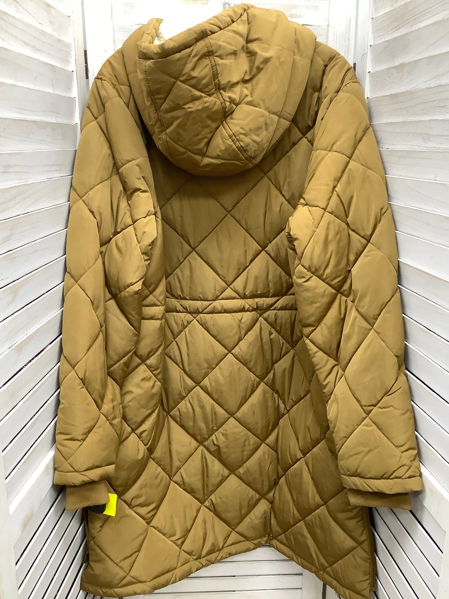 Coat Puffer & Quilted By Levis In Brown, Size: Xl