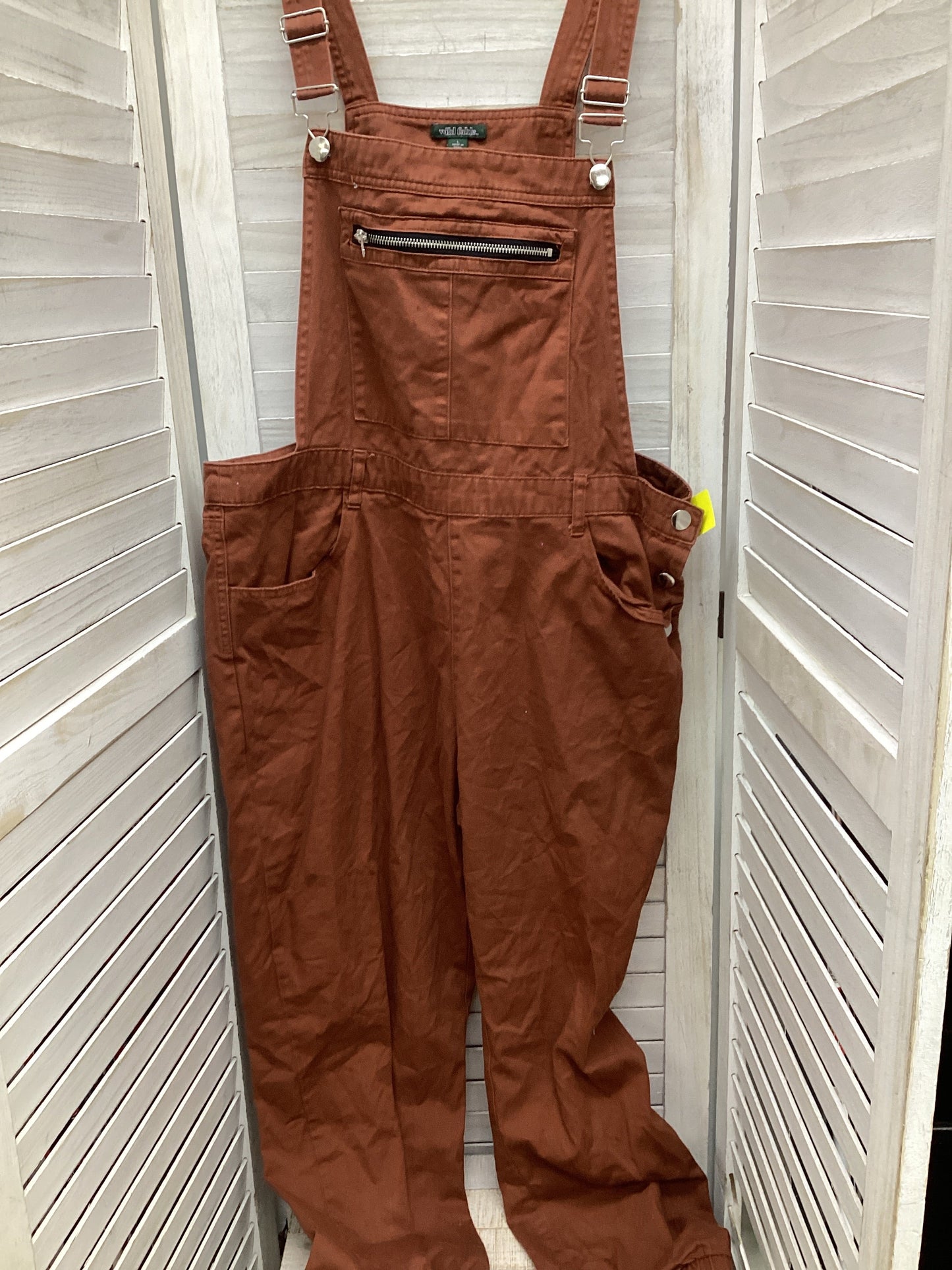 Overalls By Wild Fable In Orange, Size: L