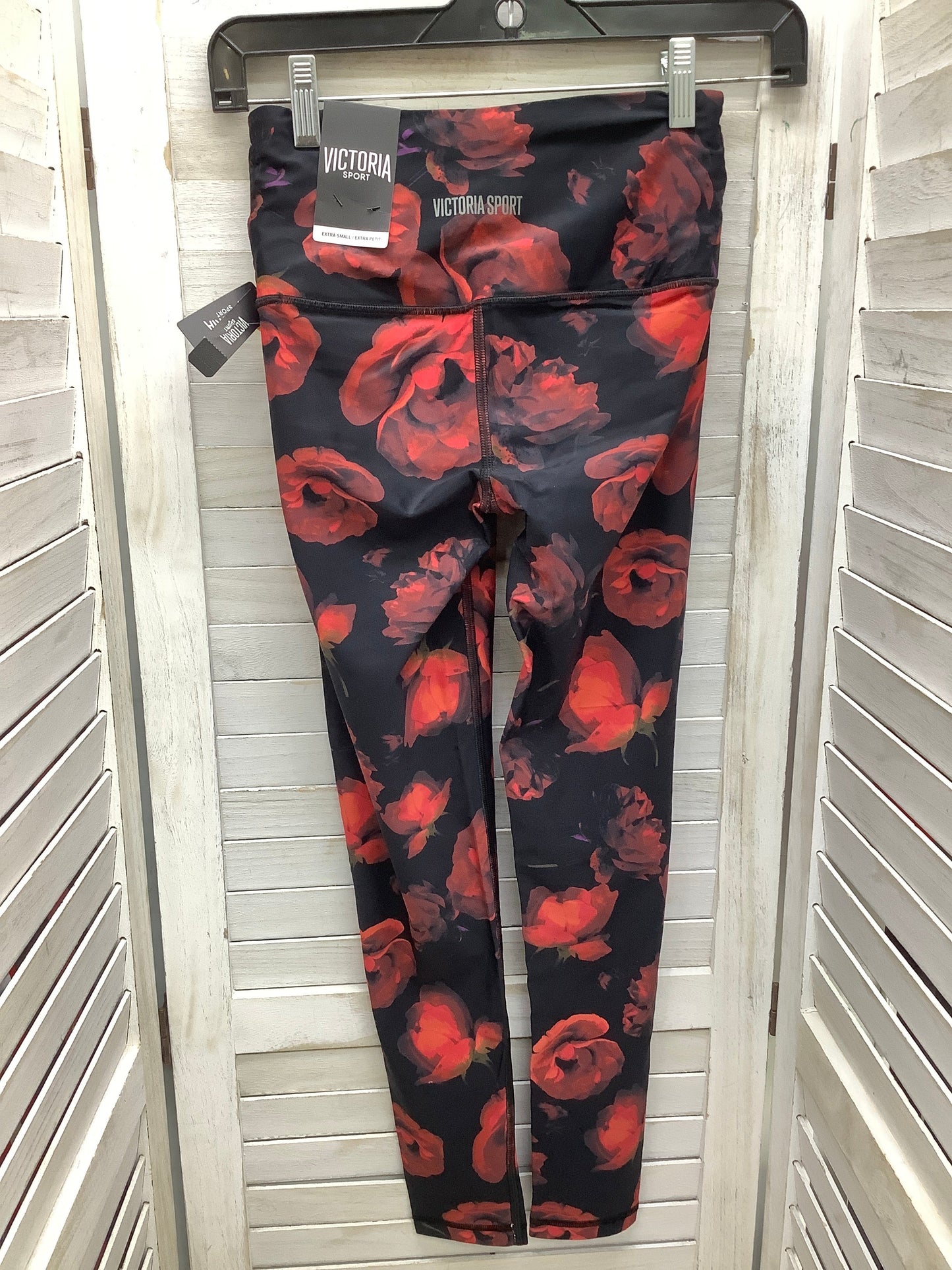 Athletic Leggings By Victorias Secret In Floral Print, Size: Xs