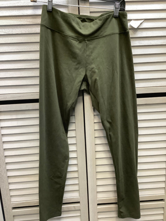 Athletic Leggings By Aerie In Green, Size: L