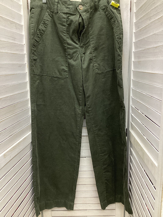 Pants Corduroy By Weatherproof In Green, Size: 6