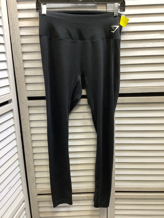 Athletic Leggings By Gym Shark In Black, Size: M