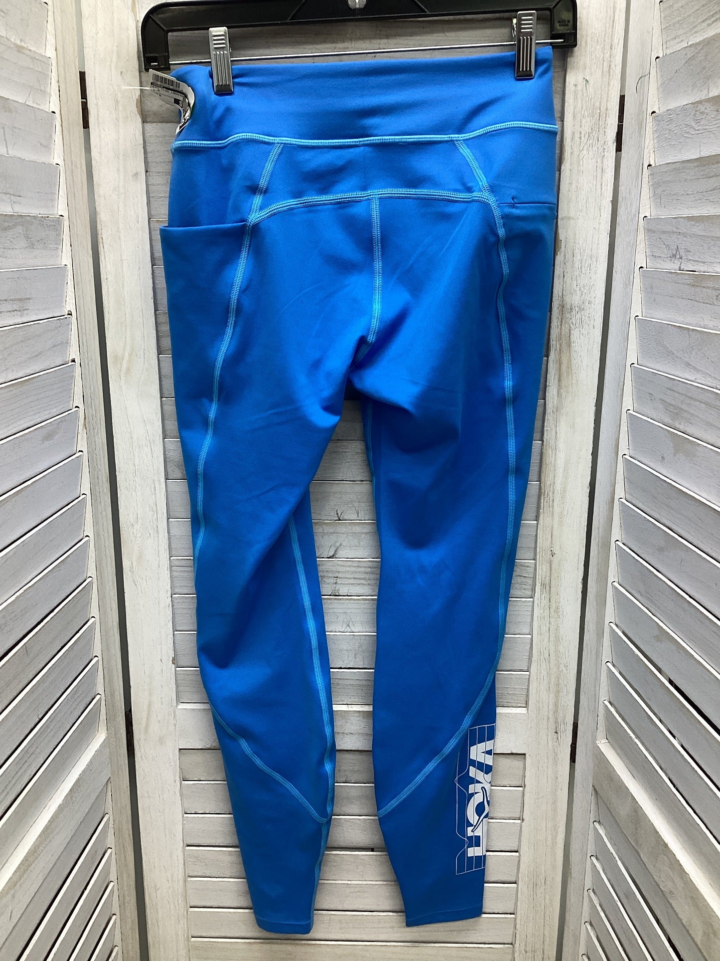 Athletic Leggings By Hoka In Blue, Size: S